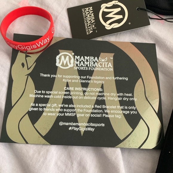 New Mamba & Mambacita Reflective Logo Sweatshirt/Large - Picture 5 of 6